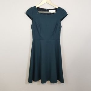 French Connection Classic Dark Green Dress 2